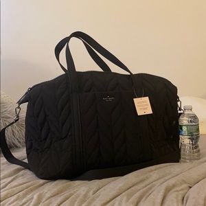 Large Kate Spade Ellie weekender bag